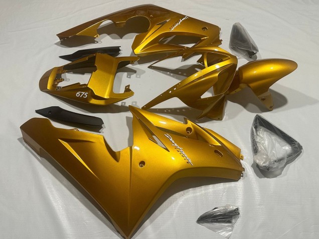 Carenados Moto Triumph Daytona 675 Triple 2006-2008 - Oro Metalizado