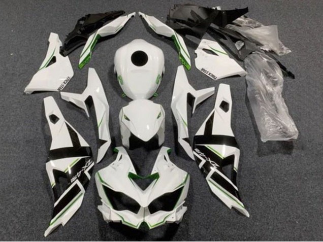 Carenados Moto Kawasaki ZX4R ZX-4RR 2019-2025 - Blanco Negro Verde