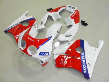 Carenados Moto Honda CBR250RR MC22 1990-1998 - Blanco Rojo Azul