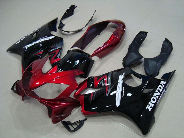 Kit Carenados Moto Honda CBR600 F4i 2004-2007 - Rojo Negro Brillante