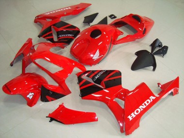 Carenados ABS Honda CBR600RR 2003-2004 - Rojo Negro Brillante