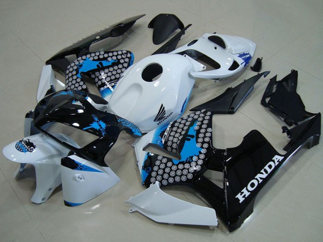 Carenados Moto Honda CBR600RR 2005-2006 - Blanco Azul Negro