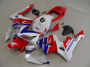 Carenados Moto Honda CBR600RR 2005-2006 - Blanco Rojo Azul Motul HRC