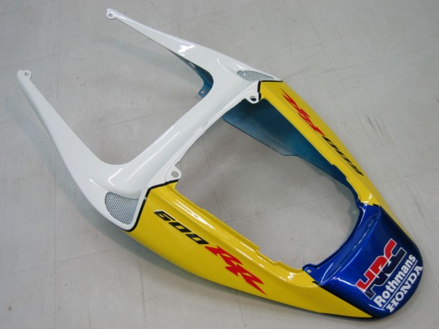 Carenados Moto Honda CBR600RR 2005-2006 - Azul Blanco Amarillo Rothmans