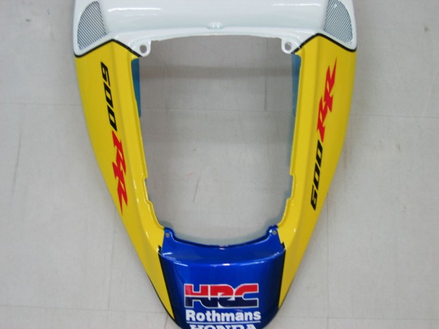 Carenados Moto Honda CBR600RR 2005-2006 - Azul Blanco Amarillo Rothmans