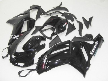 Carenados Moto Kawasaki ZX6R 2007-2008 - Negro Brillante
