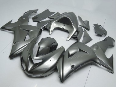 Carenados Moto Kawasaki ZX10R 2006-2007 - Gris Brillante