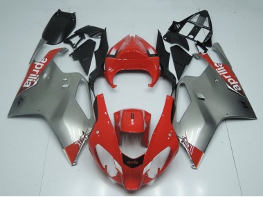 Carenados Moto Aprilia RSV1000 2003-2006 - Rojo Gris Negro