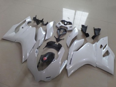 Carenados Moto Ducati 1199 2011-2014 - Blanco Negro