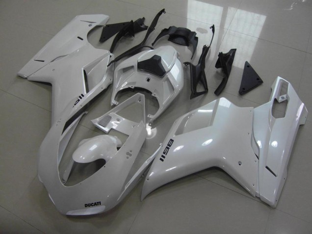 Carenados Moto Ducati 1198 2007-2014 - Blanco Brillante