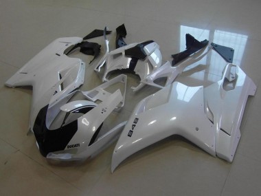 Carenados Moto Ducati 848 2007-2014 - Blanco Brillante