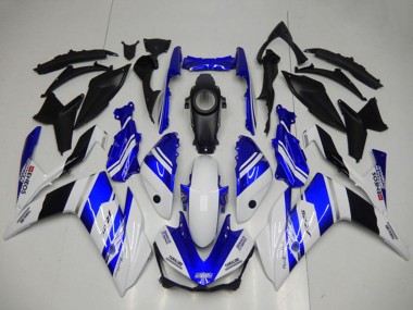 Carenados Moto Yamaha YZF R3 2015-2018 - Blanco Azul Negro Yamalube ENEOS