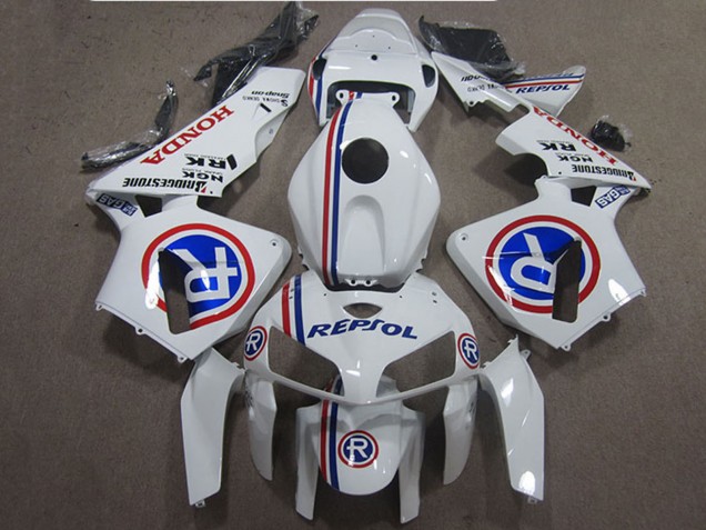 Carenados Moto Honda CBR600RR 2005-2006 - Blanco Azul Repsol
