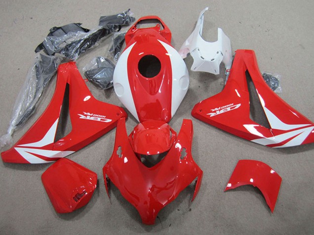 Carenados Moto Honda CBR1000RR 2008-2011 - Blanco Rojo Fireblade