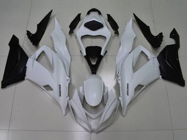 Carenados Moto Kawasaki ZX6R 2013-2018 - Blanco Negro 636