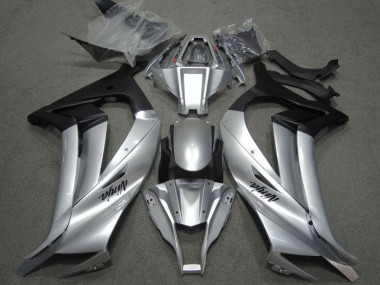 Carenados Moto Kawasaki ZX10R 2011-2015 - Plata Negro Mate