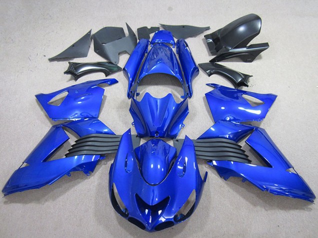 Carenado Moto Kawasaki ZX14R ZZR1400 2006-2011 - Azul