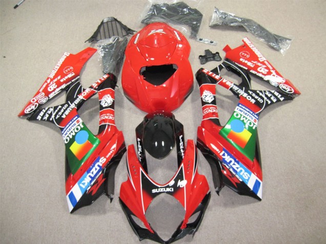 Carenados Moto Suzuki GSXR 600 2004-2005 - Rojo Azul Verde Negro JOMO