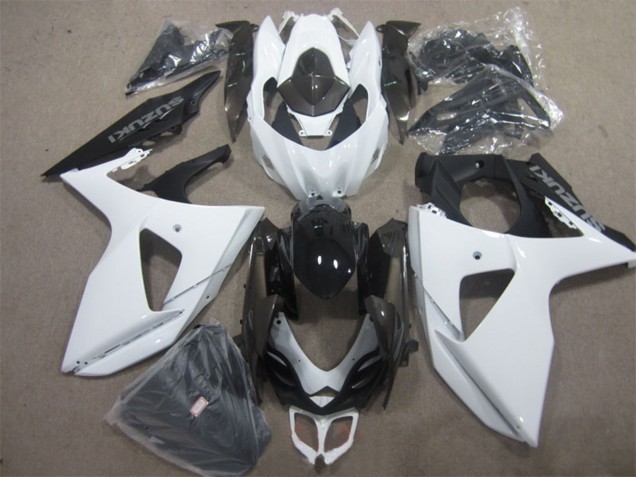 Kits Carenado Moto Suzuki GSXR 1000 2009-2016 - Blanco Negro