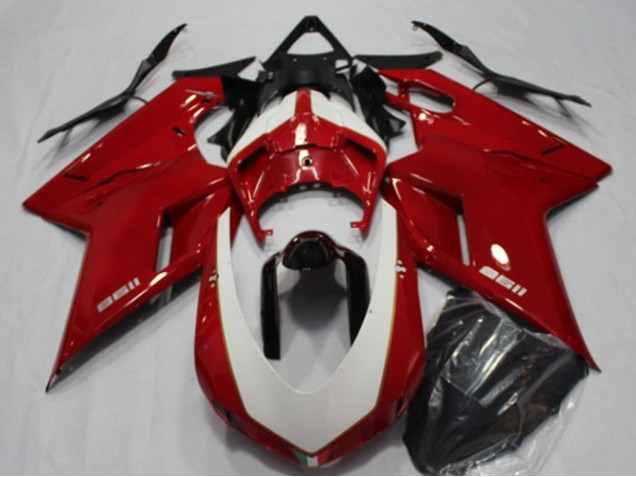 Carenados Moto Ducati 1198 2007-2014 - Rojo