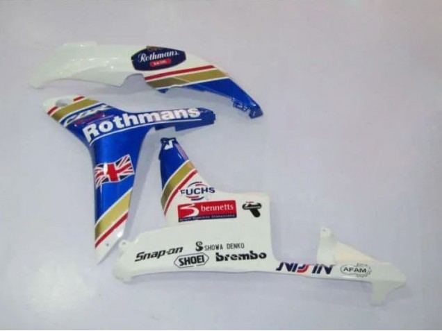 Carenados Moto Honda CBR600RR 2007-2008 - Blanco Azul Amarillo Rothmans