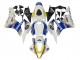 Carenados Moto Honda CBR600RR 2007-2008 - Blanco Azul Amarillo Rothmans