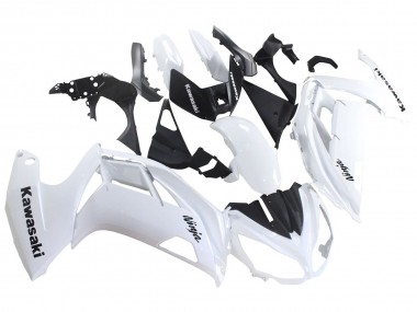 Carenados Moto Kawasaki EX650 2012-2016 - Blanco Negro