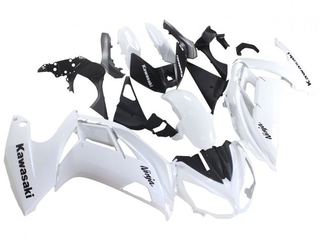 Carenados Moto Kawasaki EX650 2012-2016 - Blanco Negro