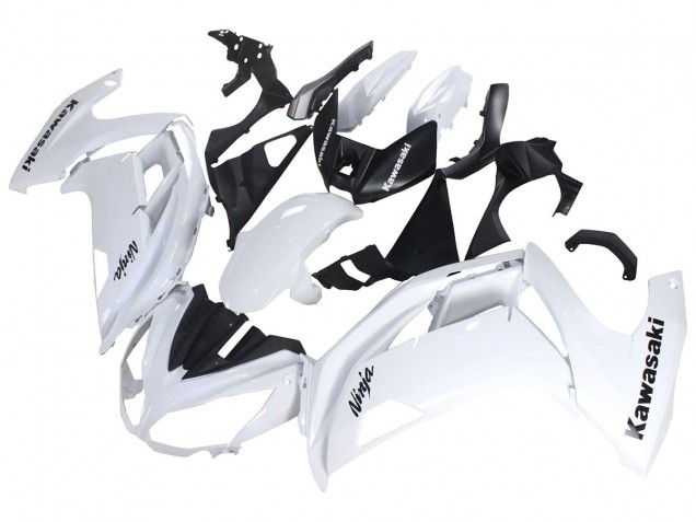 Carenados Moto Kawasaki EX650 2012-2016 - Blanco Negro
