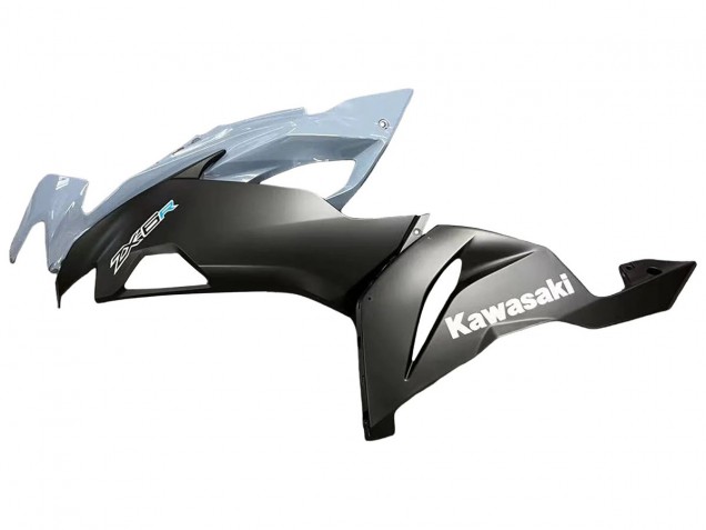 Carenados Moto Kawasaki ZX6R 2019-2022 - Gris Negro Mate