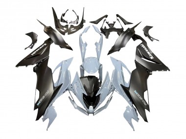 Carenados Moto Kawasaki ZX6R 2019-2022 - Gris Negro Mate