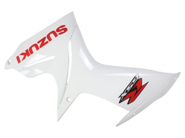 Carenados Moto Suzuki GSXR 600/750 2011-2024 - Blanco Negro Brillante Rojo Calcomanía