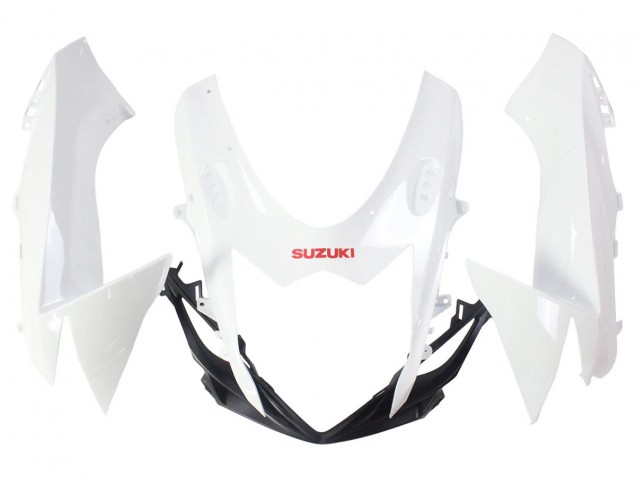 Carenados Moto Suzuki GSXR 600/750 2011-2024 - Blanco Negro Brillante Rojo Calcomanía
