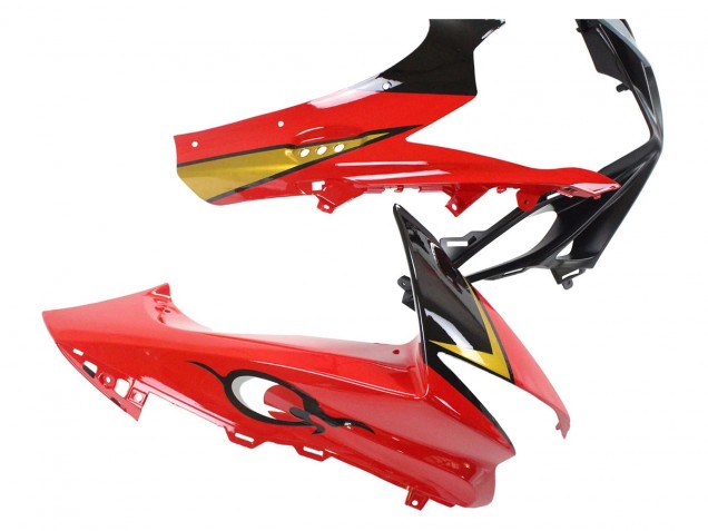 Carenados Moto Suzuki GSXR 600/750 2011-2024 - Rojo Oro Gris Negro Blanco Tiburón