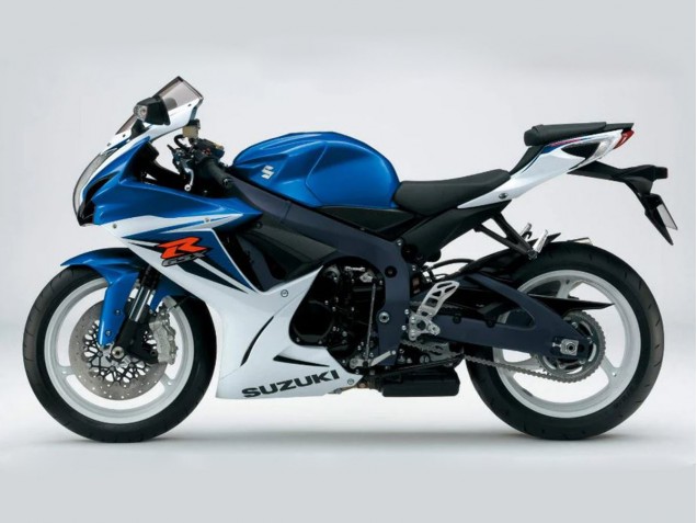 Carenados Moto Suzuki GSXR 600/750 2011-2024 - Azul Blanco