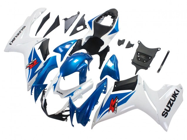 Carenados Moto Suzuki GSXR 600/750 2011-2024 - Azul Blanco