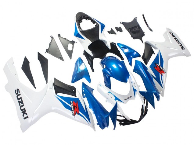 Carenados Moto Suzuki GSXR 600/750 2011-2024 - Azul Blanco