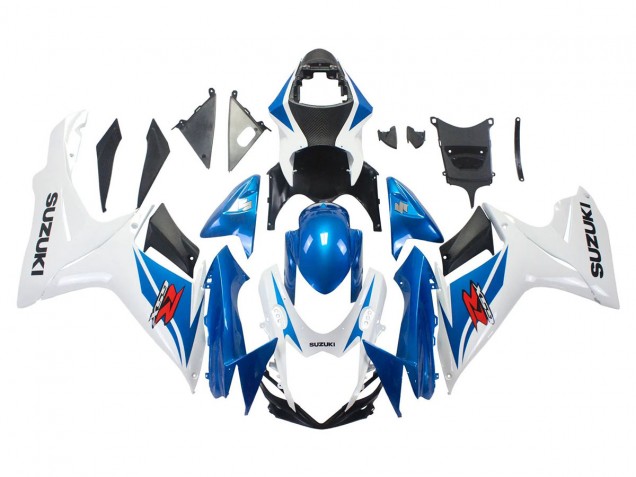 Carenados Moto Suzuki GSXR 600/750 2011-2024 - Azul Blanco