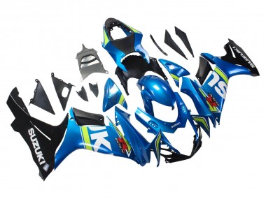 Carenados Moto Suzuki GSXR 600/750 2011-2024 - Azul Blanco Verde Negro