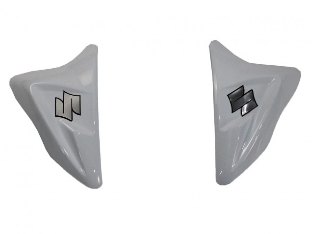 Carenados Moto Suzuki GSXR 600/750 2011-2024 - Blanco Negro Brillante