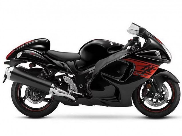 Carenados Moto Suzuki GSXR 1300 Hayabusa 2008-2020 - Negro Rojo