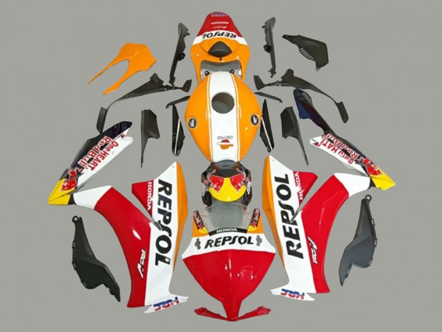 Carenados Moto Honda CBR1000RR 2012-2016 - Blanco Naranja Rojo Amarillo HRC Repsol