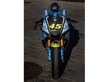 Carenados Moto Yamaha YZF R1 2015-2019 - Azul Amarillo Tiburón