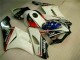 Plástico Honda CBR 1000 RR 04-05 - Blanco Negro Plástico Honda CBR 1000 RR 04-05 - Blanco Negro