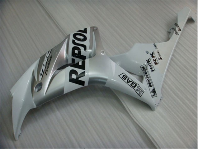 Plástico Honda CBR 1000 RR 04-05 - Blanco Plata Negro Repsol