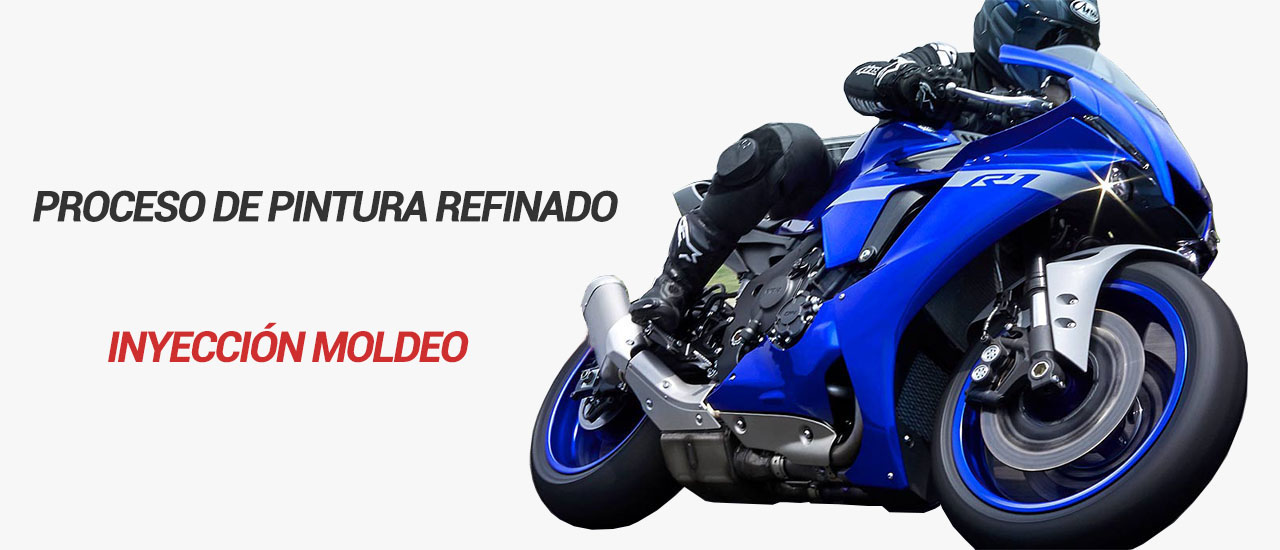 Proceso de pintura refinado, Inyección Moldeo | Carenado Repsol